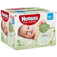 Huggies Wipes Natural Care Fragrance Free Refill Bags 368EA