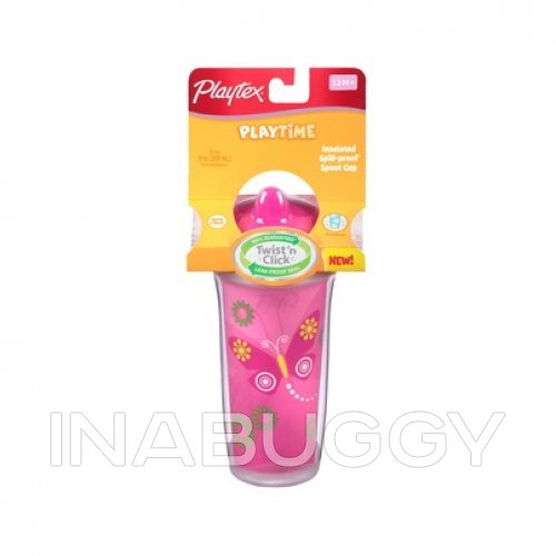 Playtex Playtime Insulated Spill-Proof Spout Cup 12M+ 266ML - Sobeys Urban  FRESH, Saskatoon Grocery Delivery