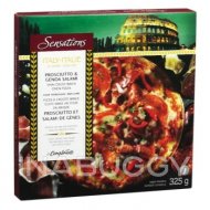 Sensations Pizza Thin Crust Prosciutto & Genoa Salami 325G