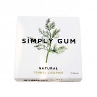 Simply Gum Fennel Natural Gum 15 Count