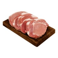 Boneless Rib End Pork Loin Chops, Value Pack 4 per tray