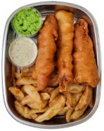 Beer Battered Fish & Chips 1 Ea
