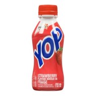 Strawberry Flavoured 1% Drinkable Yogurt, Yop 200 mL