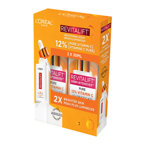 L'Oreal Revitalift 12 Pure Vitamin C Brightening Serum 1 oz Costco