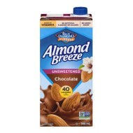 Unsweetened Chocolate Non-Dairy Beverage, Almond breeze 946 mL