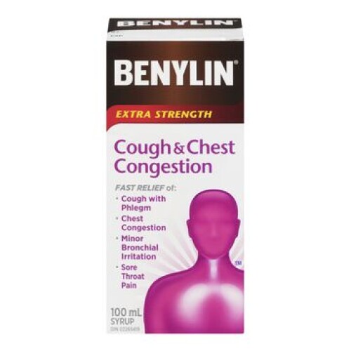 Extra Strength Cough and Chest Congestion Syrup 100 mL Metro, Toronto