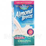 Blue Diamond Almond Breeze Unsweetened Original 946ML