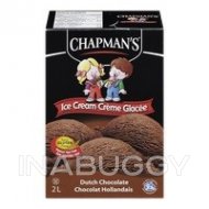 Chapmans Ice Cream Chocolate Dutch 2L