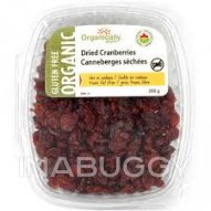 Organically Yours Dried Cranberries Gluten Free 200G