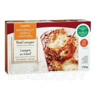 Compliments Naturally Simple Beef Lasagna Traditional Italian Style 1.14KG