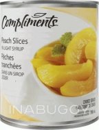 Compliments Peach Halves In Juice 796ML