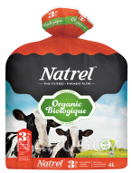 Natrel Organic 3.8% Whole Milk 4L 