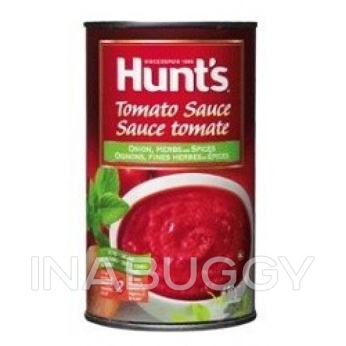 Hunt's Tomato Sauce Onion, Herbs & Spices 680ML FreshCo, Ottawa