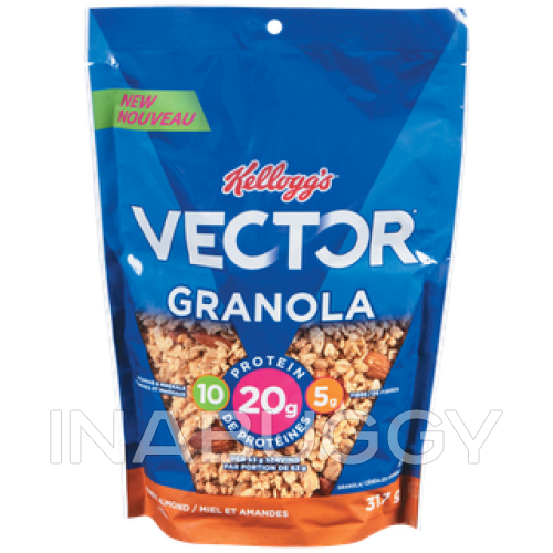 Kellogg’s Vector Granola Honey & Almond 317G FreshCo, Ottawa Grocery