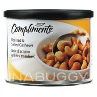 Compliments Cashews Roasted Salted 275G