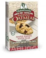 GlutenFreeda Instant Oatmeal Maple Raisin With Flax 288G