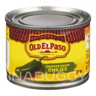 Old El Paso Chopped Green Chilies 127ML