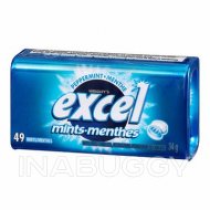 Excel Peppermint Mints 34G