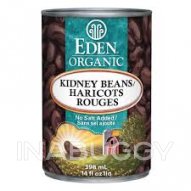 Eden Organic Kidney Beans No Salt 398ML