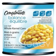 Compliments Balance Whole Kernel Corn Low Salt 341ML