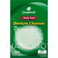 Compliments Cleanser Denture Daily Care 108EA