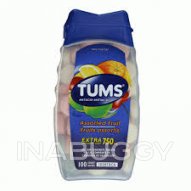 Tums Antacid Extra Strength Assorted Fruit 750MG 100EA