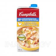 Campbell's Broth Chicken Less Sodium 900ML