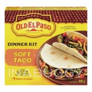 Old El Paso Dinner Kit Soft Taco 400G