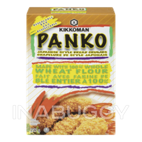Kikkoman Panko Bread Crumbs Whole Wheat Japanese Style 227G