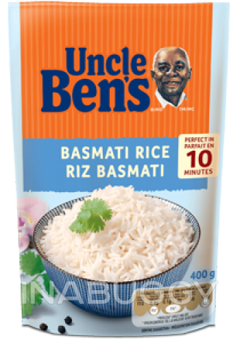 Uncle Ben's Basmati Rice 10 Minutes 400G - Sobeys Urban FRESH, Ottawa  Livraison d'épicerie