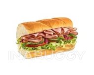 Black Forest Ham & Swiss Cheese Sub White 6 Inch 1EA
