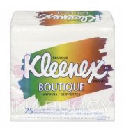 Kleenex Facial Tissue Boutique Lunch Napkins (75PK) 1EA