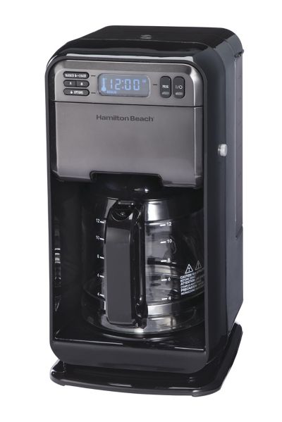 Cafetière programmable Hamilton Beach Elite, noir / inox, 12 tasses -  Canadian Tire, Montreal Livraison d'épicerie