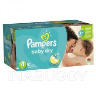 Pampers Diapers Diapers Size-4 Super 92EA