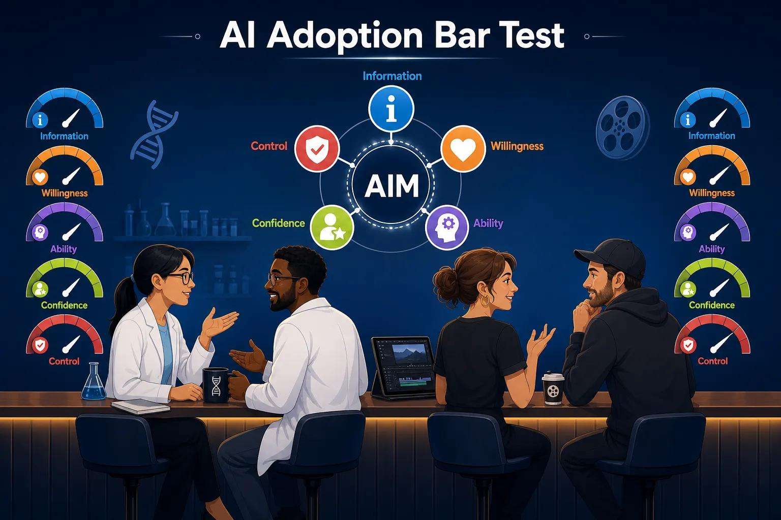 When the Bartender Talks About Claude - the human side of AI adoption