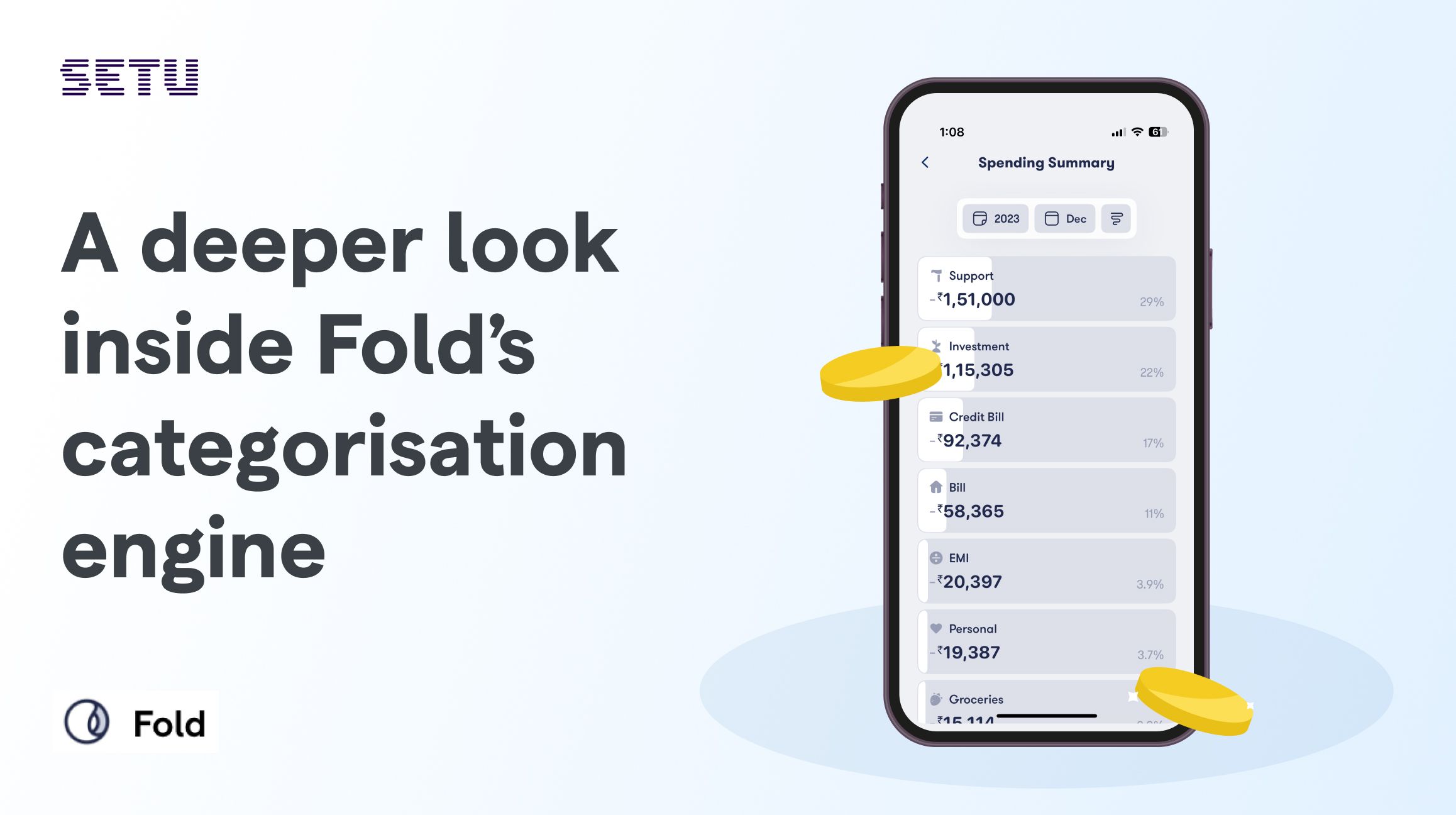 Why reinvent the wheel? A deeper look inside Fold’s categorisation engine  title image