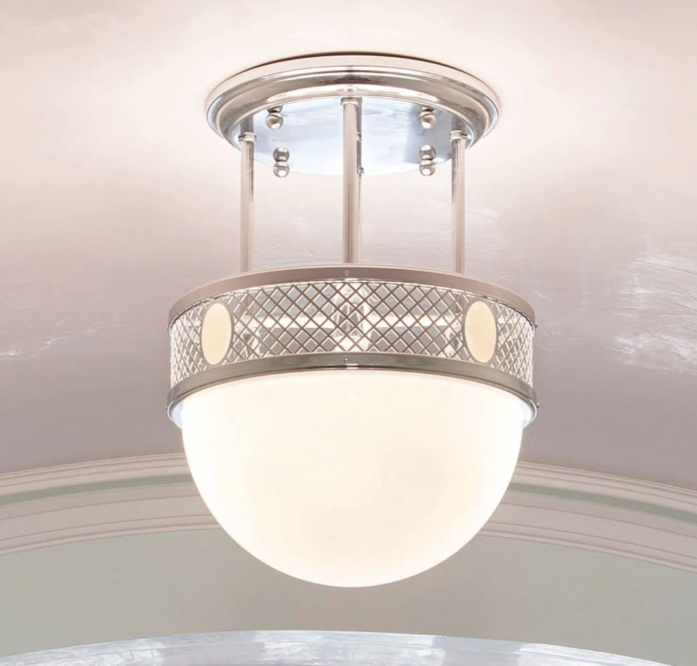 semi flush ceiling light