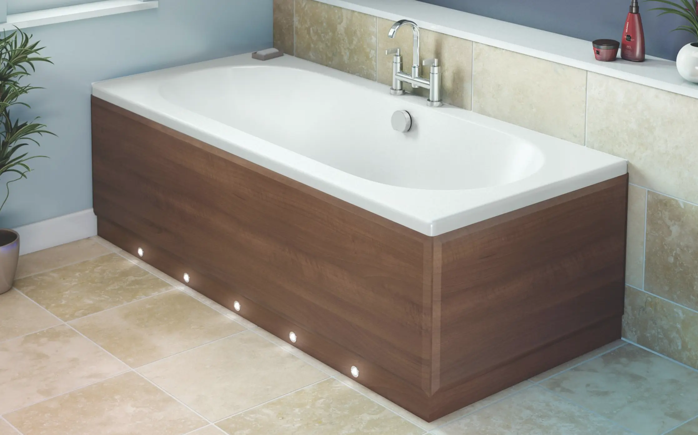 wooden bath panel