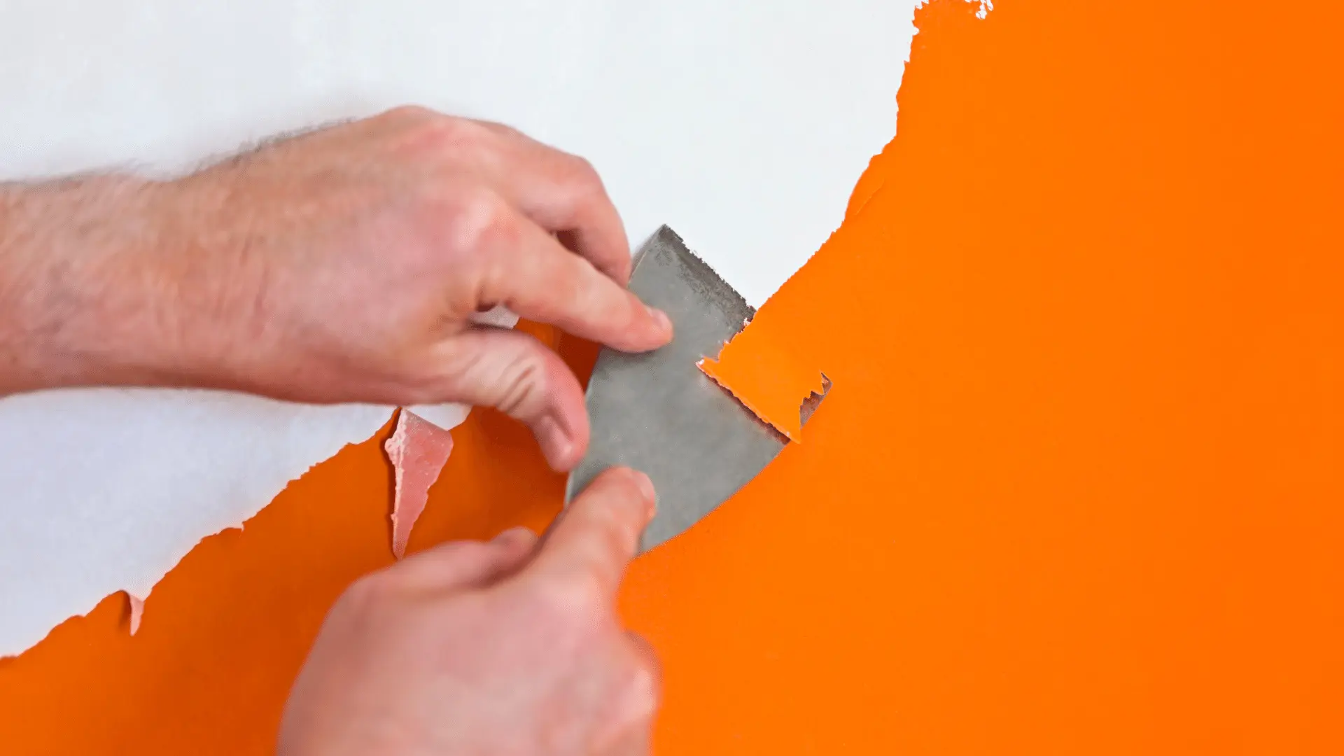 how to remove paint from wall