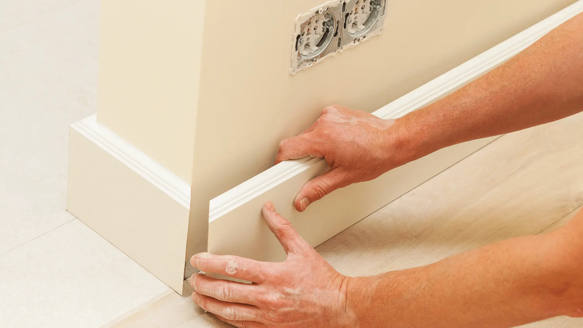 how to paint skirting boards preparation