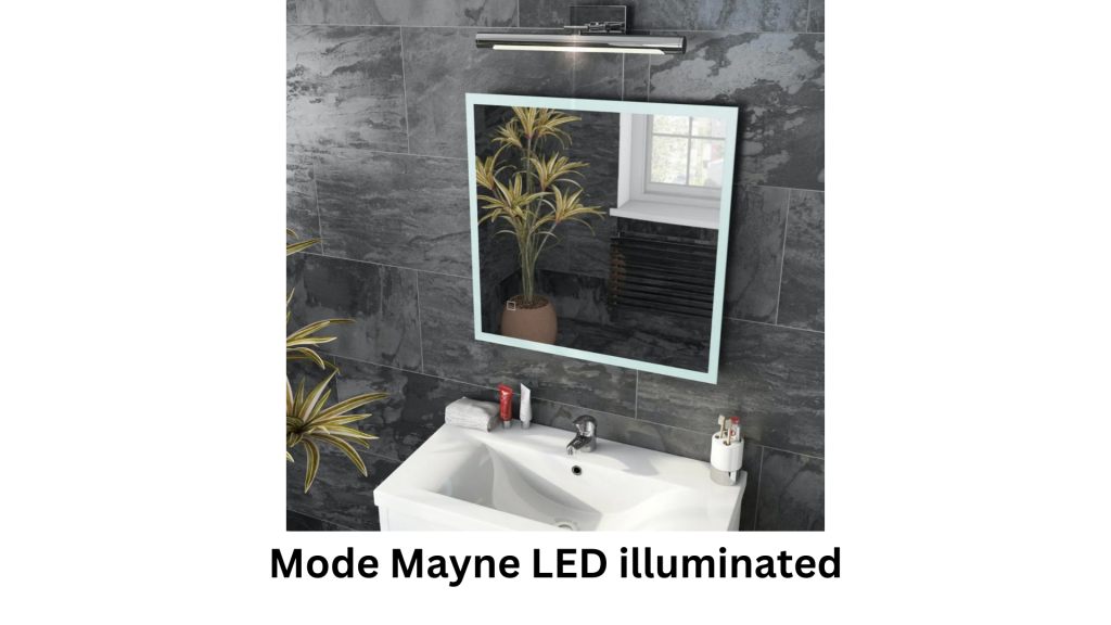 illuminated bathroom mirror