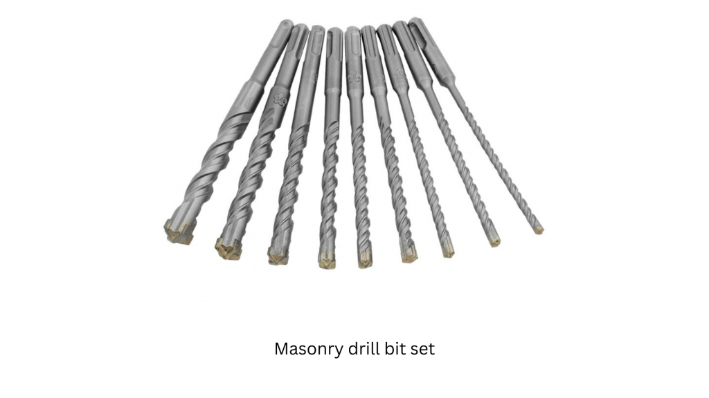 masonry drill bit set