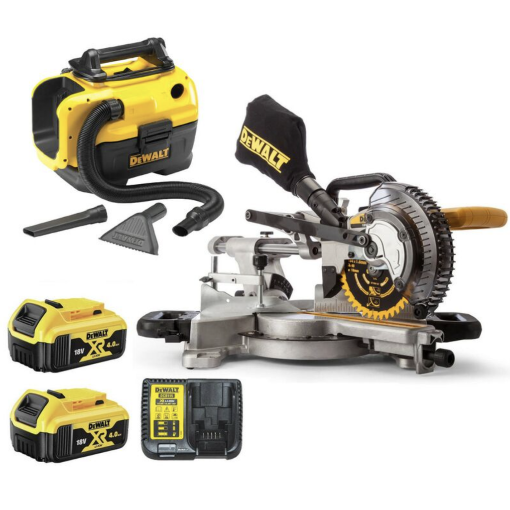 mitre saw dewalt cordless