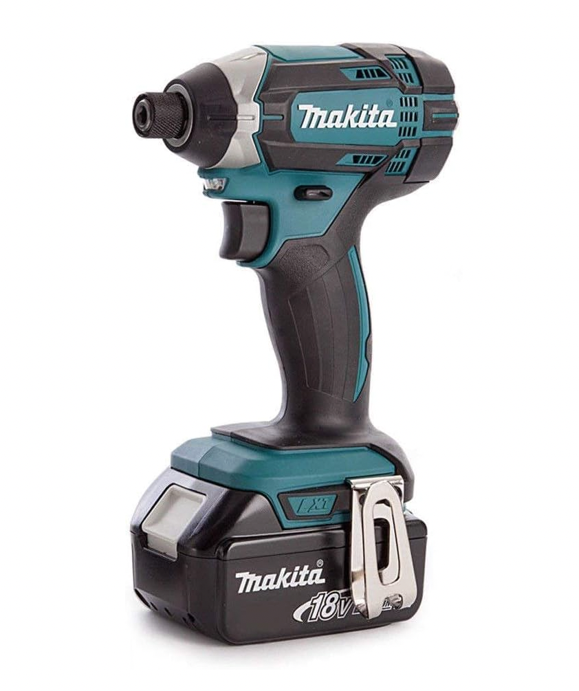 Makita DTD152ZBL1850 DTD152Z LXT 18v Impact Driver Body with 1 x 5Ah Battery, 18 V
