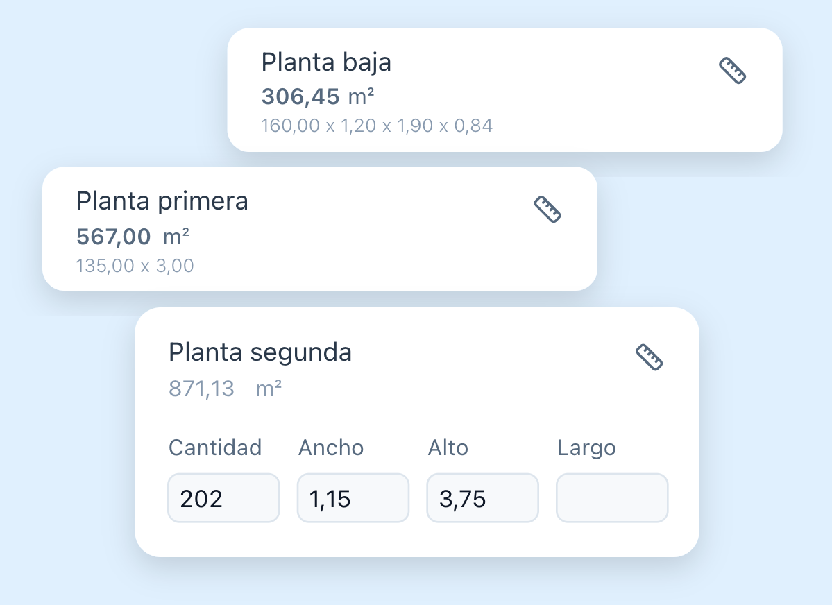 Líneas de medición