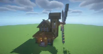 thumbnail for Plains FarmHouse Windmill