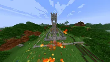 thumbnail for Church with graves and yard (mods required in description)