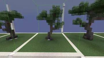 Minecraft Custom Acacia Custom Acacia Tree 7 – Custom Trees Minecraft build | BuildPaste