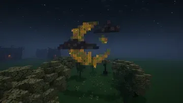 thumbnail for Floating Moon and clouds