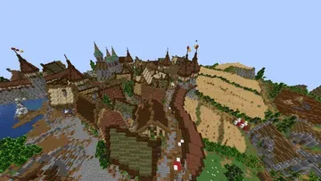 thumbnail for medieval village (: